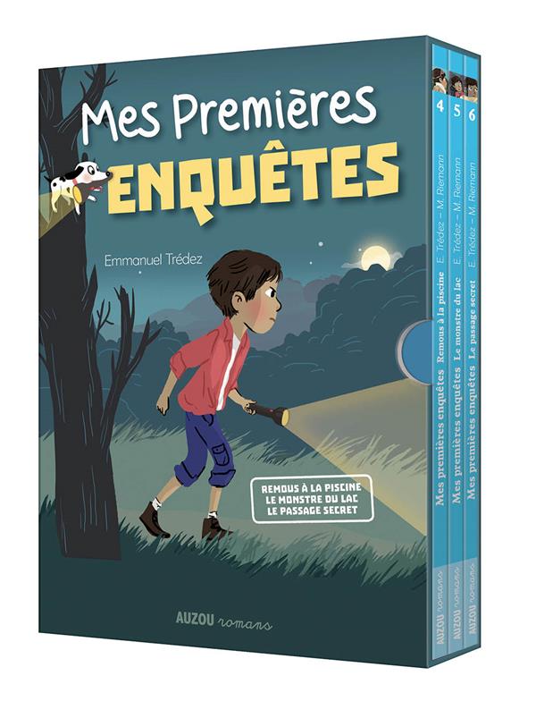 Mes premières enquêtes : coffret Tomes 4 à 6 : remous à la piscine ; le monstre du lac ; le passage secret