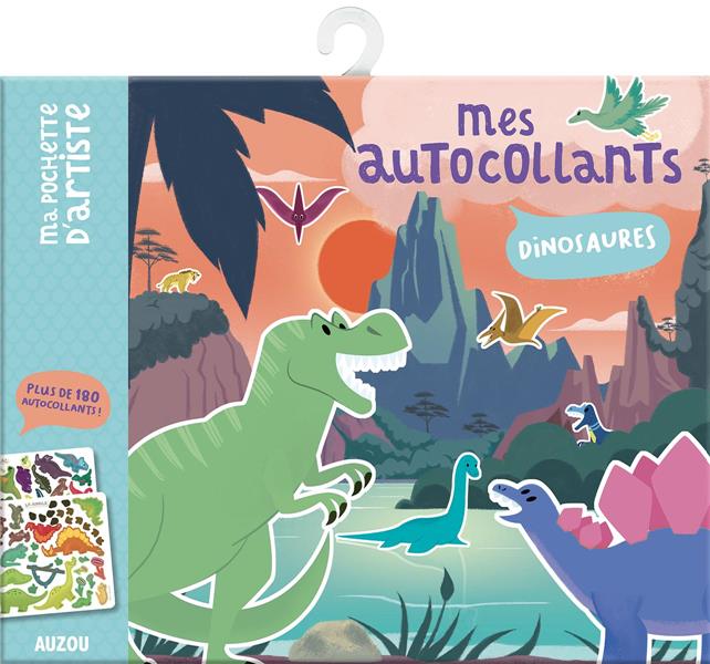 Mes autocollants ; dinosaures