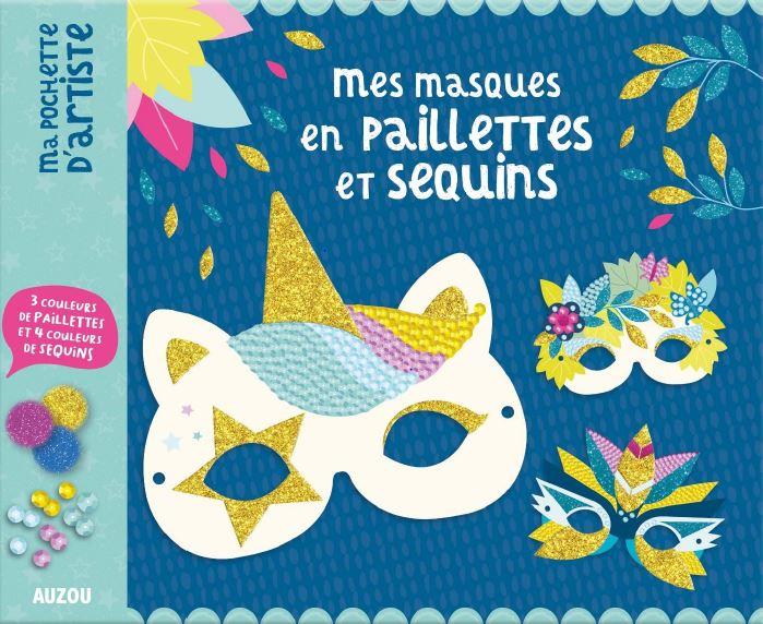 Mes masques en paillettes et sequins