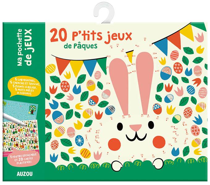 Ma pochette de jeux : 20 p'tits jeux de Pâques