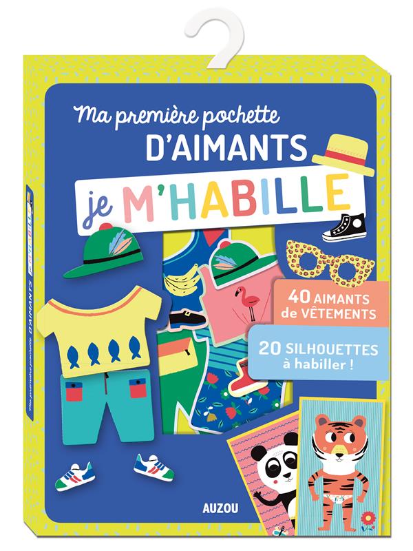 Ma pochette d'aimants : je m'habille