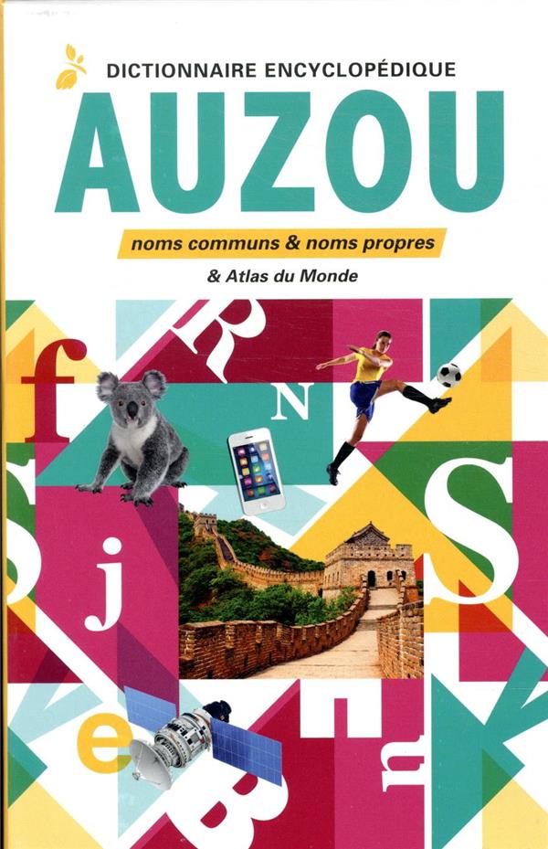 Coffret dictionnaire encyclopédique Auzou et atlas du monde (édition 2020)