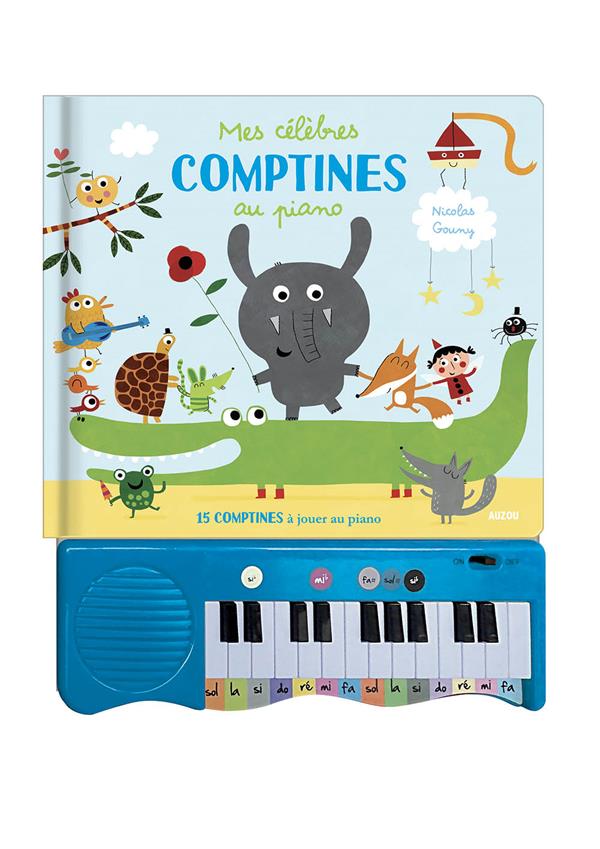 Mes célèbres comptines au piano