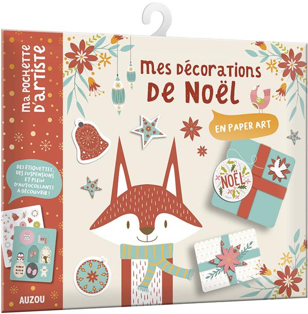 Mes décoration de Noël ; en paper art