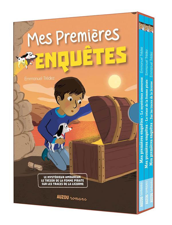 Mes premières enquêtes : coffret Tomes 7 à 9 : le mystérieux amoureux ; le trésor de la femme pirate ; sur les traces de la licorne