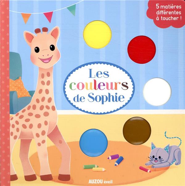 Les couleurs de Sophie ; livre à toucher