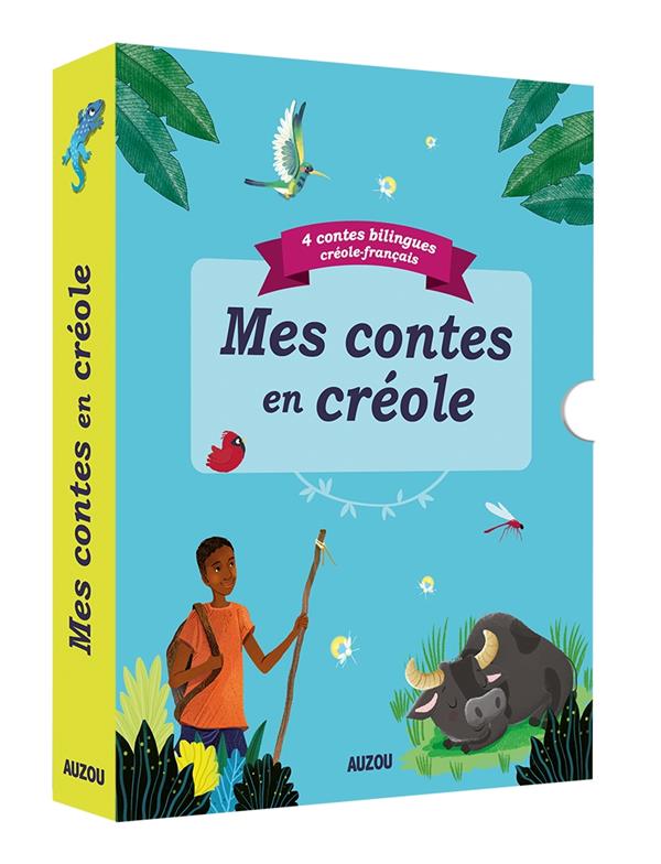 Coffret 4 titres mes p'tits contes en créole réunionnais