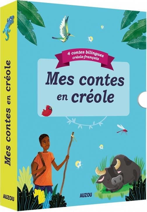 Coffret 4 titres  ; mes p'tits contes en créole martiniquais