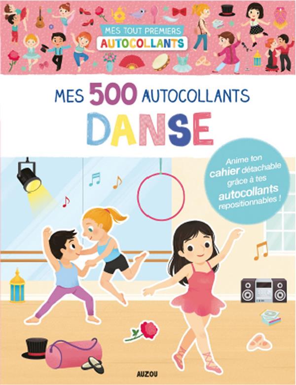 Mes 500 autocollants ; danse