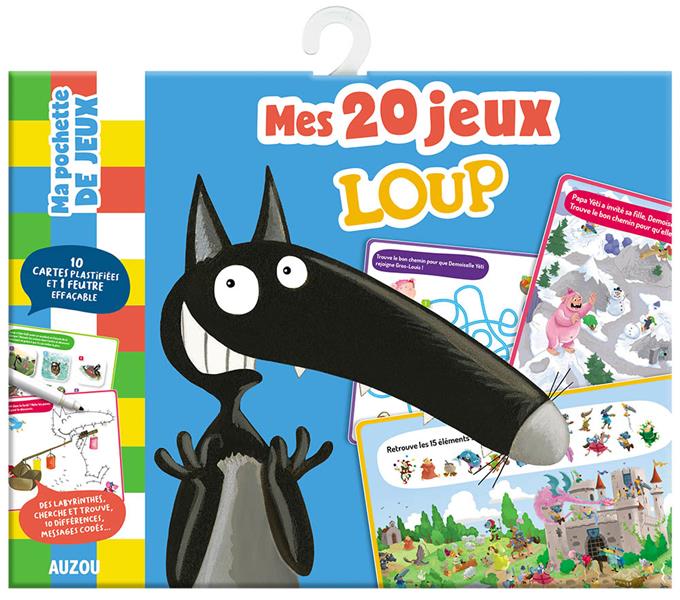 Ma pochette de jeux : mes 20 jeux Loup