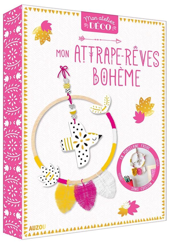 Mon atelier déco : mon attrape-rêves bohême : en porcelaine froide