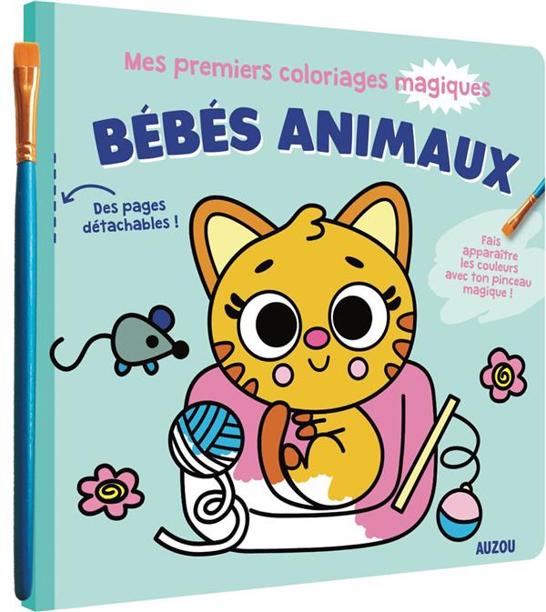 Mes premiers coloriages magiques : bébés animaux