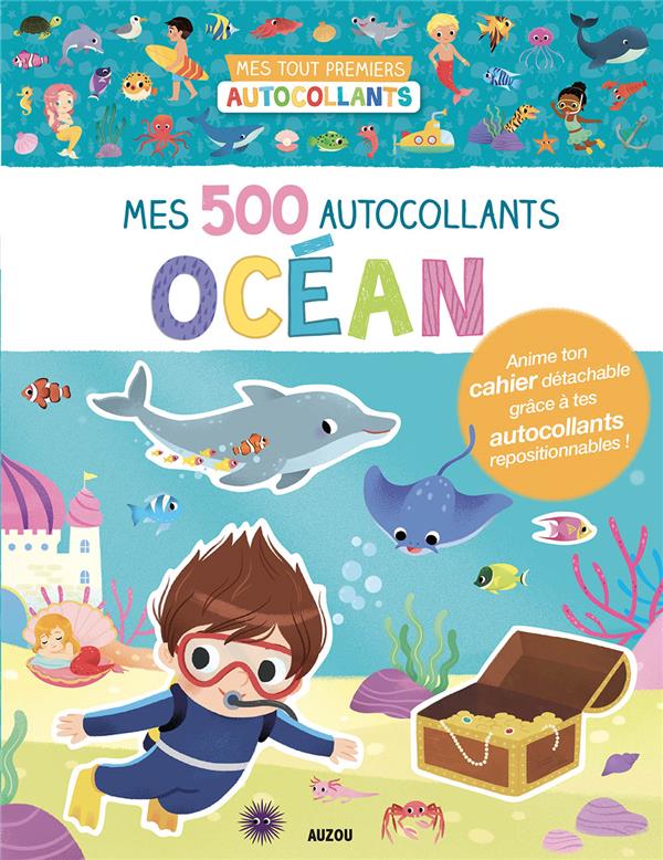 Mes 500 autocollants : océan