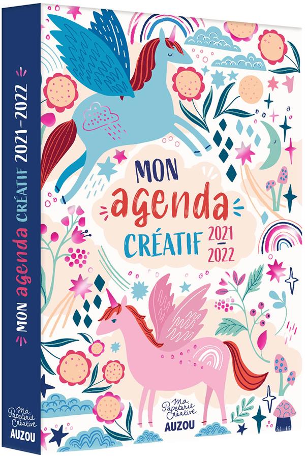 Mon agenda créatif à colorier (édition 2021/2022)