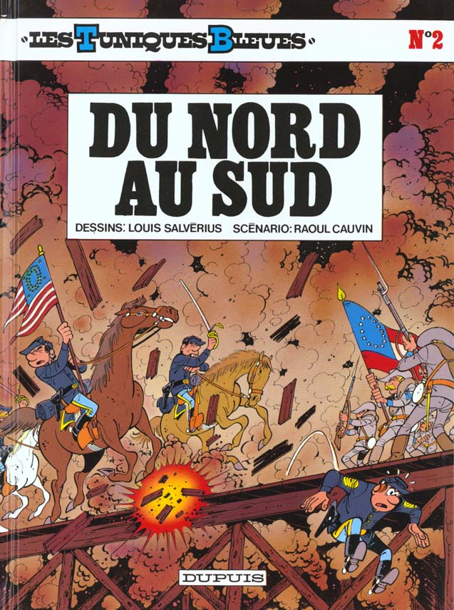 Les Tuniques Bleues Tome 2 : du nord au sud