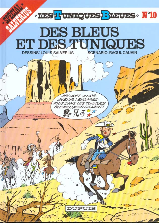 Les Tuniques Bleues Tome 10 : des bleus et des tuniques