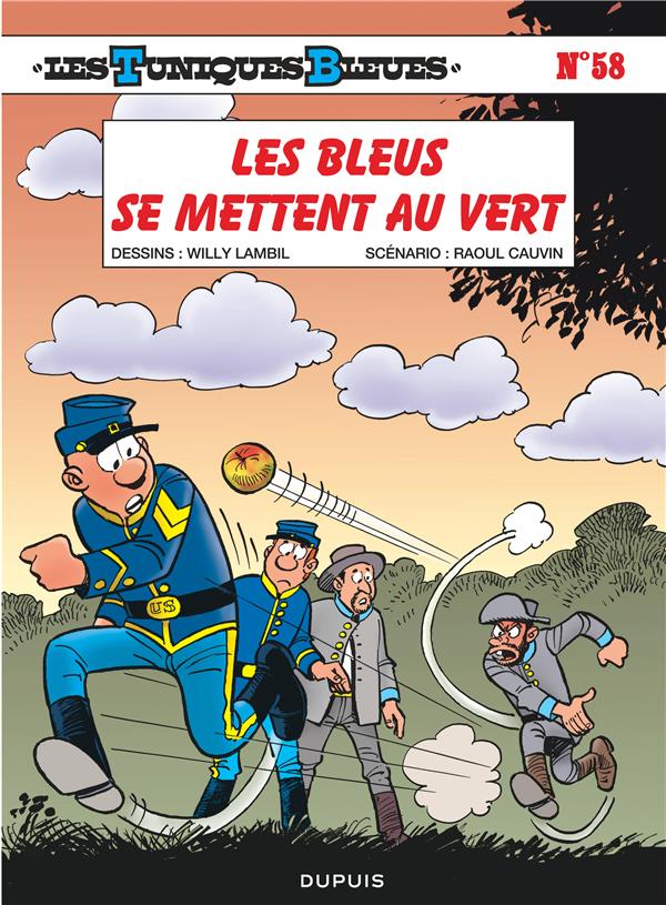 Les Tuniques Bleues Tome 58 : les bleus se mettent au vert