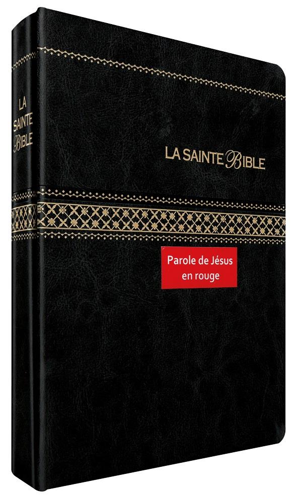 La Sainte Bible : Parole de Jésus en rouge