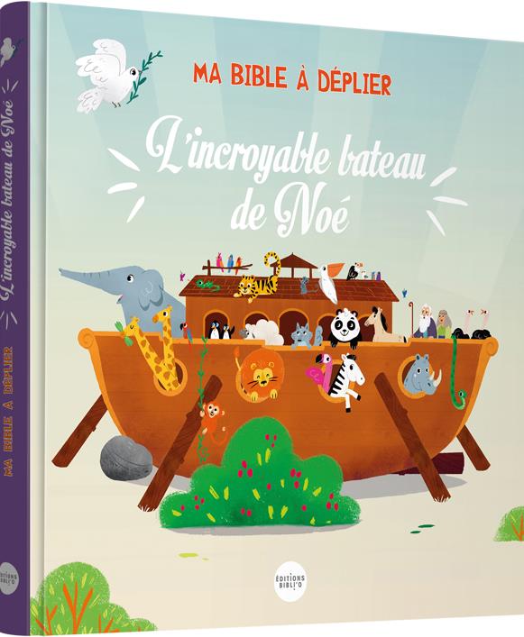 Ma Bible à déplier : L'incroyable bateau de Noé