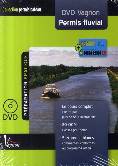 Dvd video vagnon permis fluvial