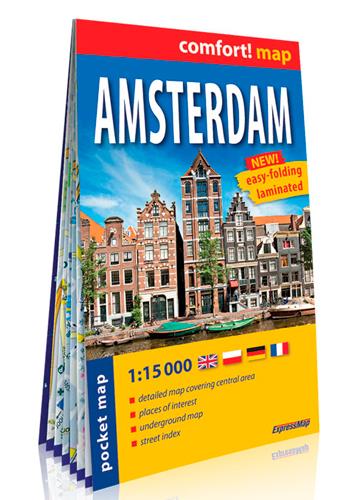 Amsterdam 1/15.000 (ang) (carte format de poche la