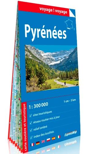 Pyrénées 1/300.000