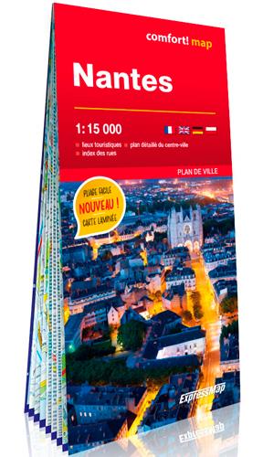 CONFORT MAP : Nantes 1/15.000 (édition 2021)