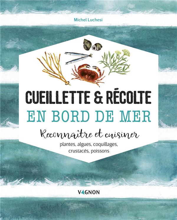 Cueillette & récolte en bord de mer ; reconnaitre et cuisiner : algues, plantes, coquillages, crustacés, poissons