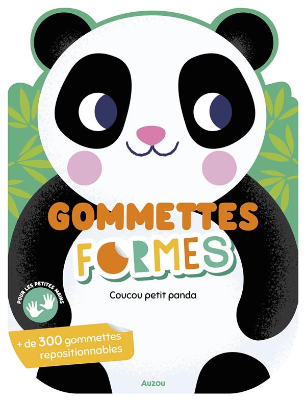 Gommettes formes : coucou petit panda