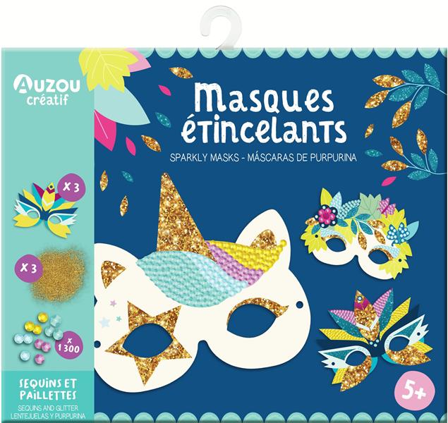 Masques étincelants