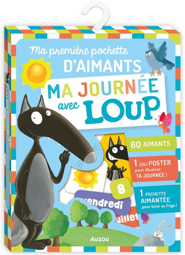 Ma première pochette d'aimants : ma journée avec Loup