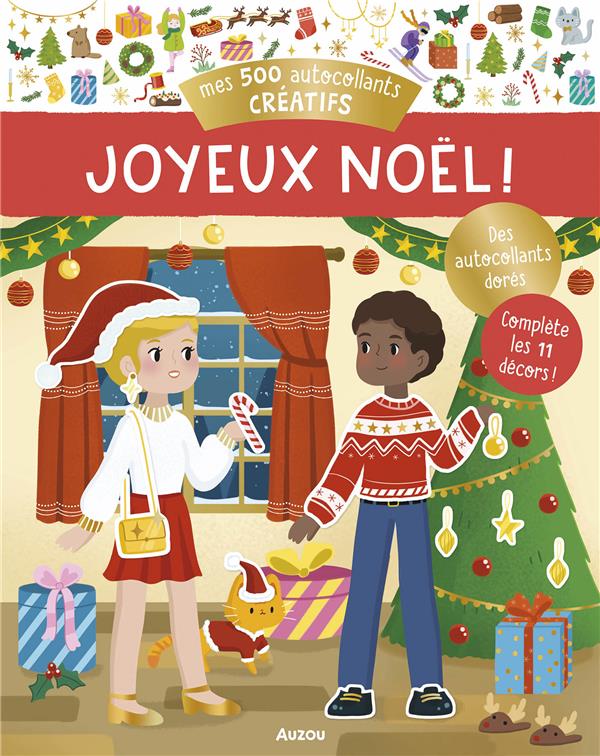 Mes 500 autocollants créatifs : joyeux Noël !