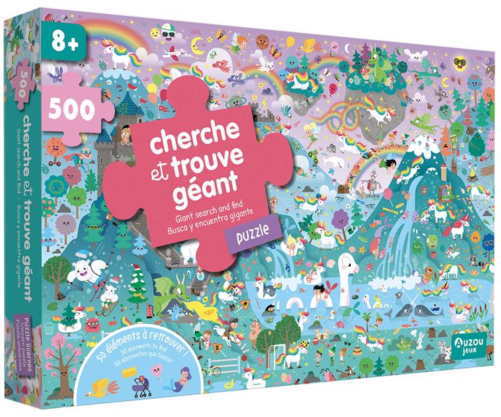 Cherche et trouve géant : puzzle