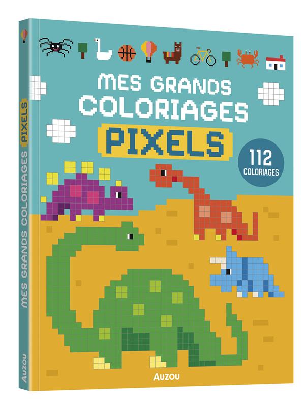 Mes grands coloriages : pixels Tome 2