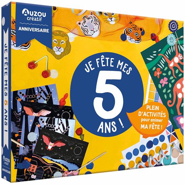 Mon coffret d'anniversaire : je fête mes 5 ans !