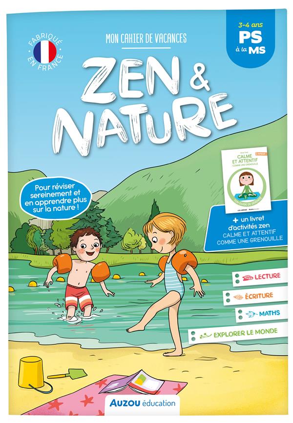 Mon cahier de vacances zen et nature ; de la PS à la MS