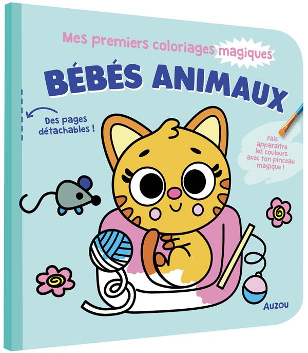 Mes premiers coloriages magiques : bébés animaux