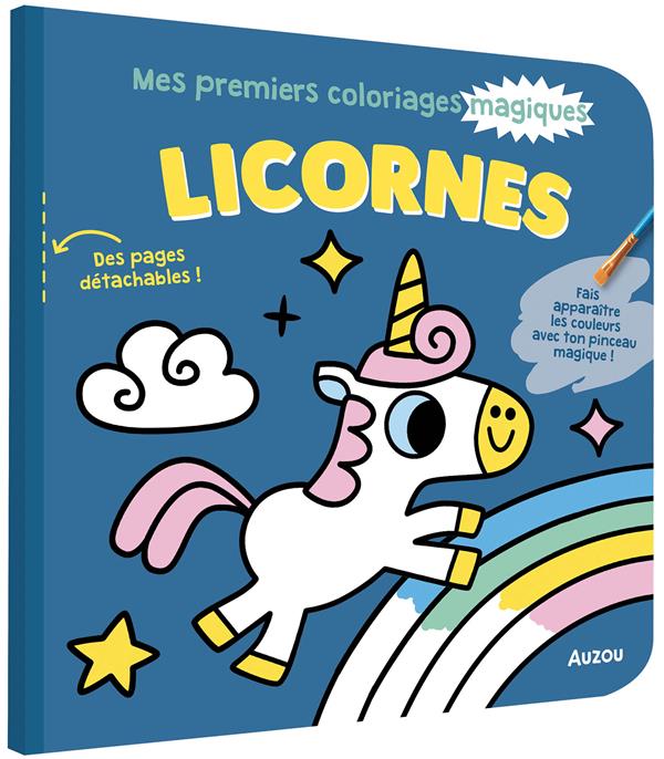 Mes premiers coloriages magiques : licornes