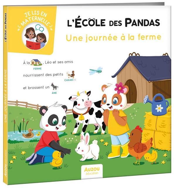 Je lis en maternelle : L'école des pandas : Une journée à la ferme