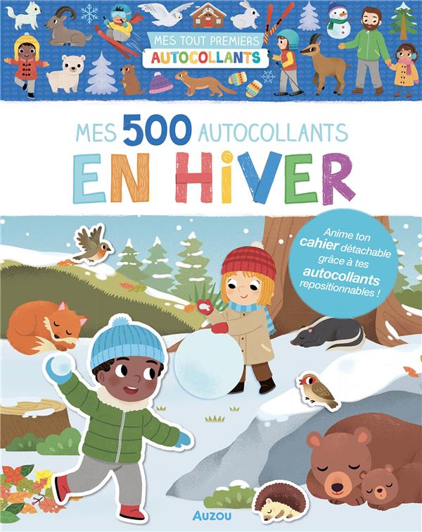 Mes 500 autocollants : en hiver