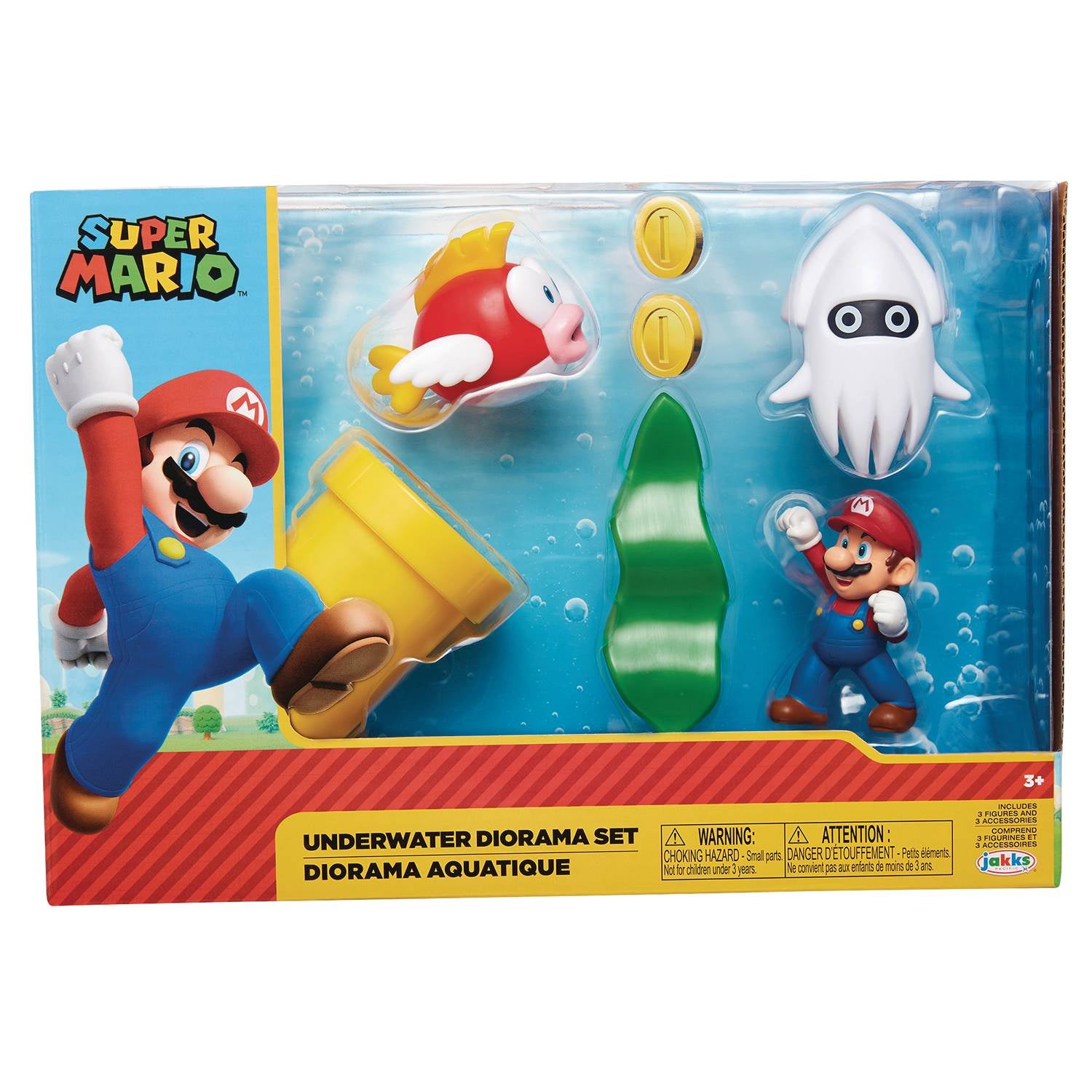 Nintendo - Super Mario Diorama aquatique