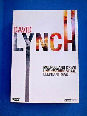 Coffret David Lynch : Mulholland Drive  Une Histoire Vraie  Elephant Man [DVD] - flash vidéo