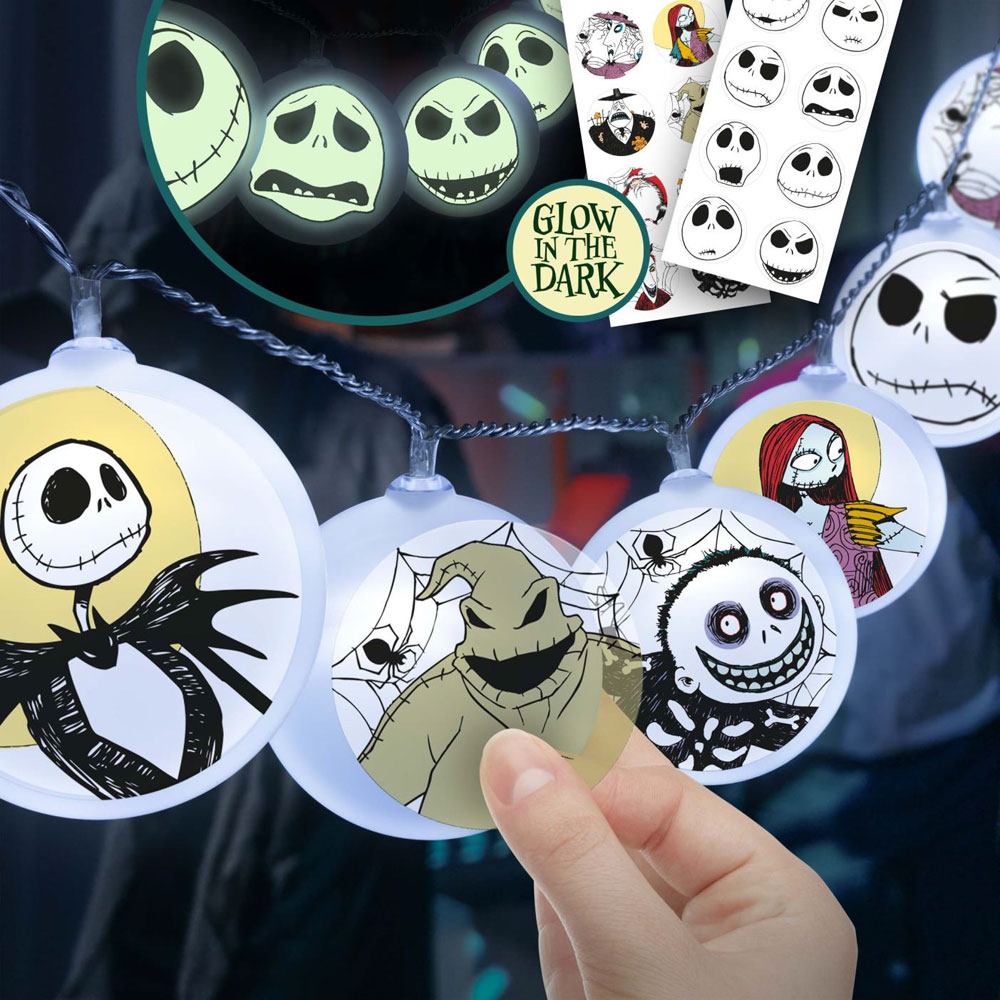 L'Étrange Noël de monsieur Jack - Guirlande Lumineuse avec Stickers