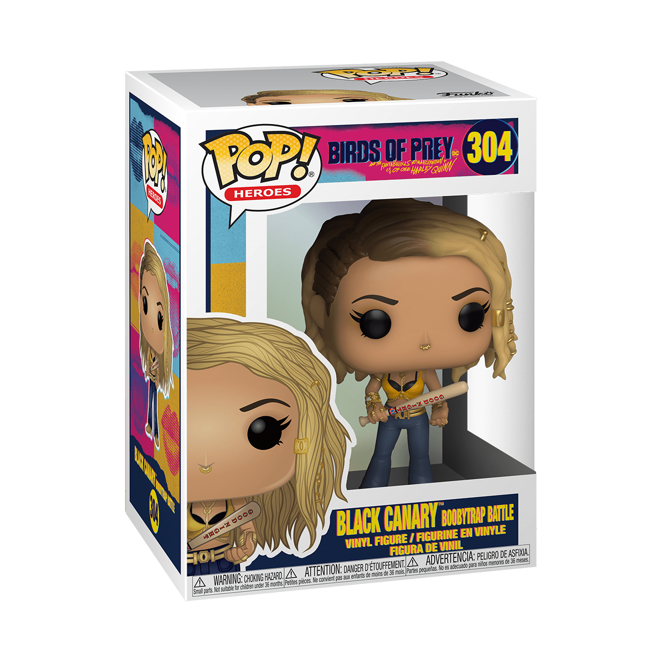 Funko Pop! Heroes Birds of Prey Black Canary (Boobytrap Battle) ENG Merchandising