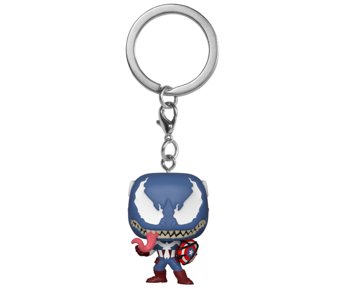 Funko Pocket Pop! Keychain: Venom - Venomized Captain America