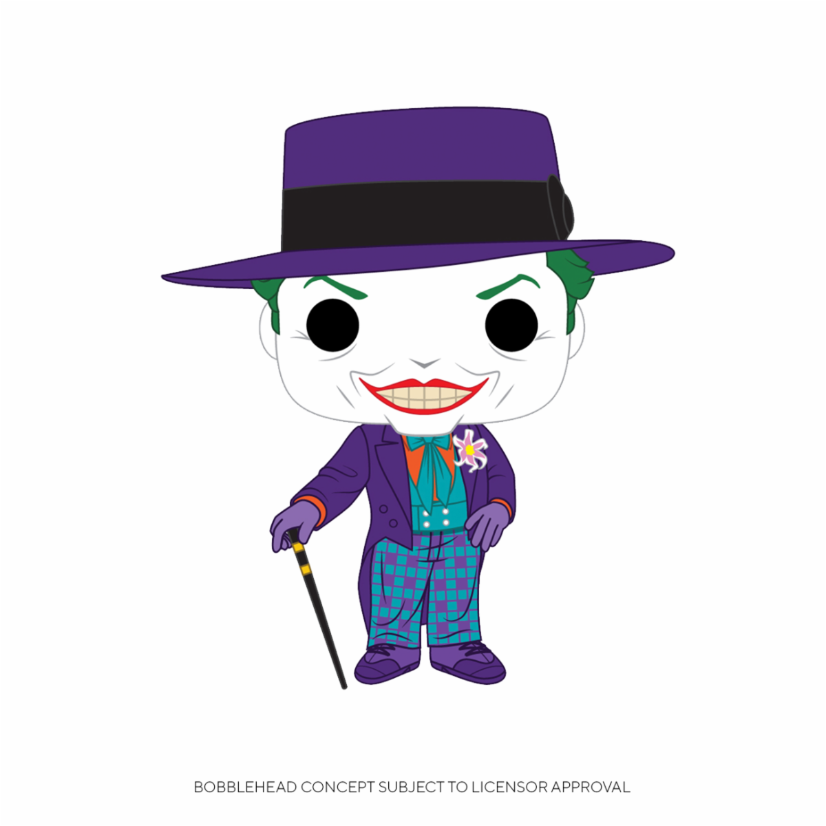 Funko Pop! Heroes: Batman 1989 - The Joker with Hat (with Chase)