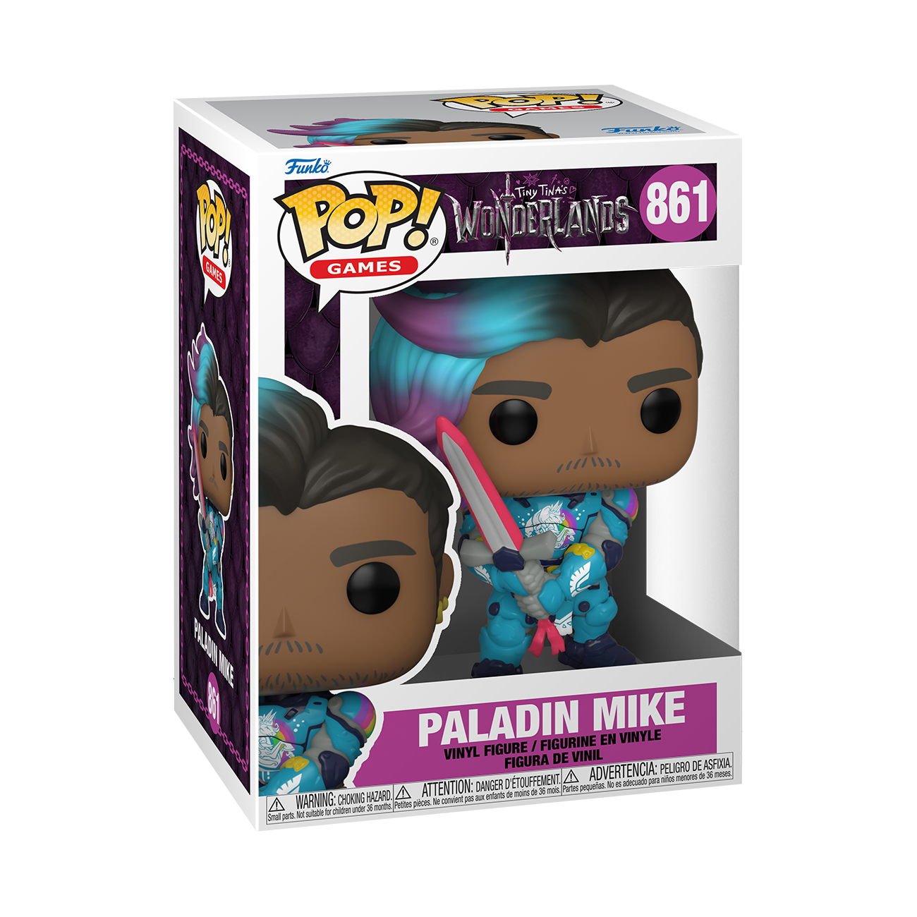 Funko Pop! Games: Tiny Tina's Wonderlands - Paladin Mike