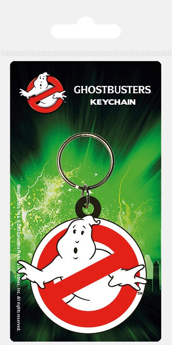Ghostbusters - Logo Rubber Keychain