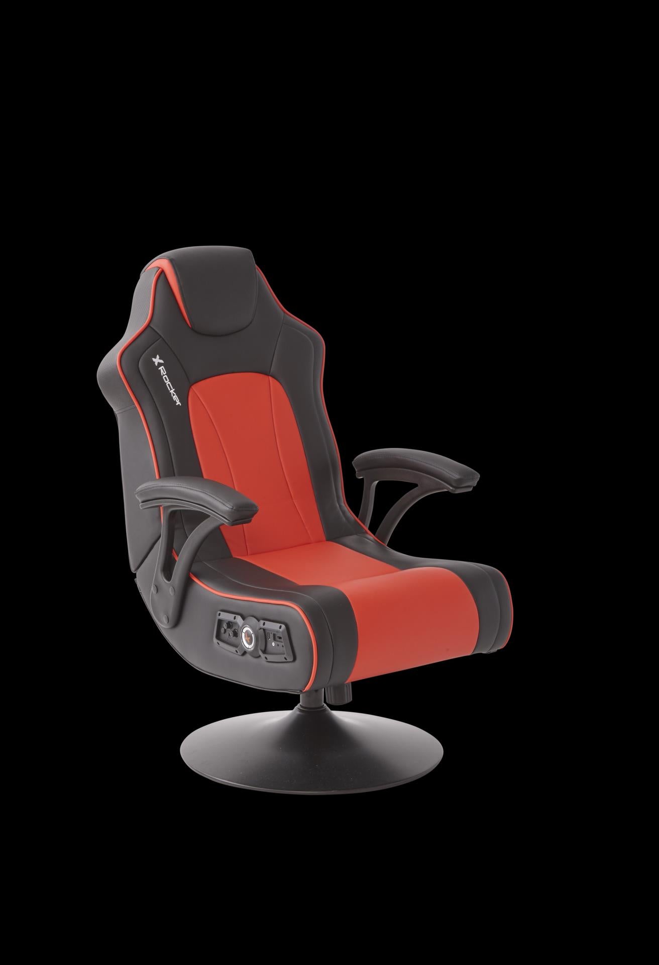 X Rocker - Torque Wireless 2.1 Red and Black Gaming Chair