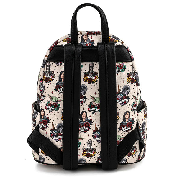 Loungefly: Star Wars The Mandalorian Tattoo Mini Backpack